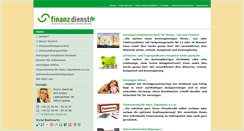 Desktop Screenshot of finanz-dienst.de